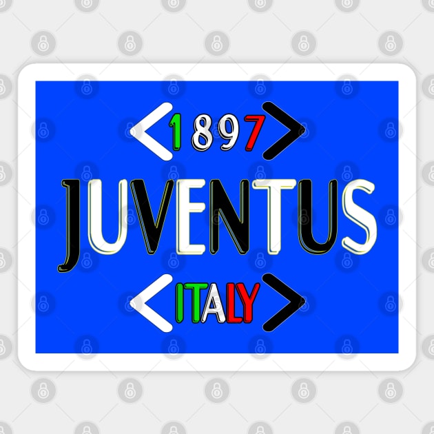 Juventus italy Classic Magnet by Medo Creations